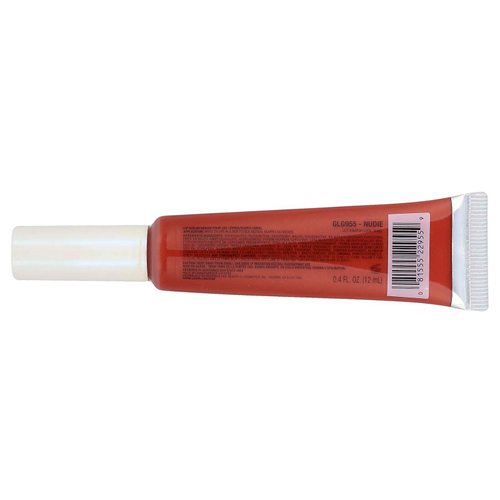 L.A. Girl, Glazed Lippie, сыворотка для губ, GLG955 Nudie, 12 мл (0,4 жидк. унции)