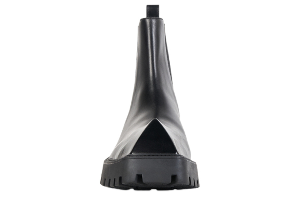 Balenciaga Rhino 20mm Boots "Black Smooth Calfskin"