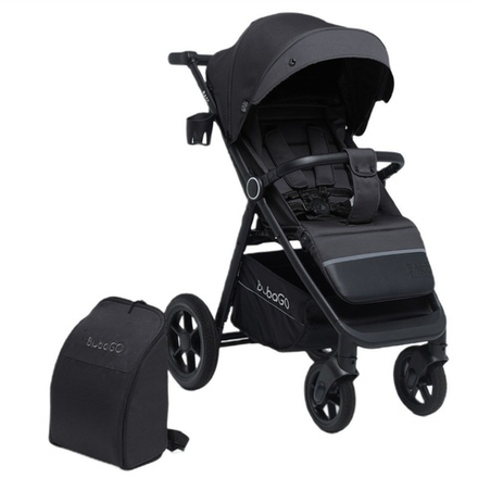 Коляска детская прогулочная BubaGo арт.BG 132-AL-5 MODEL BASS color/ цвет Dark Gray / Темно-серый