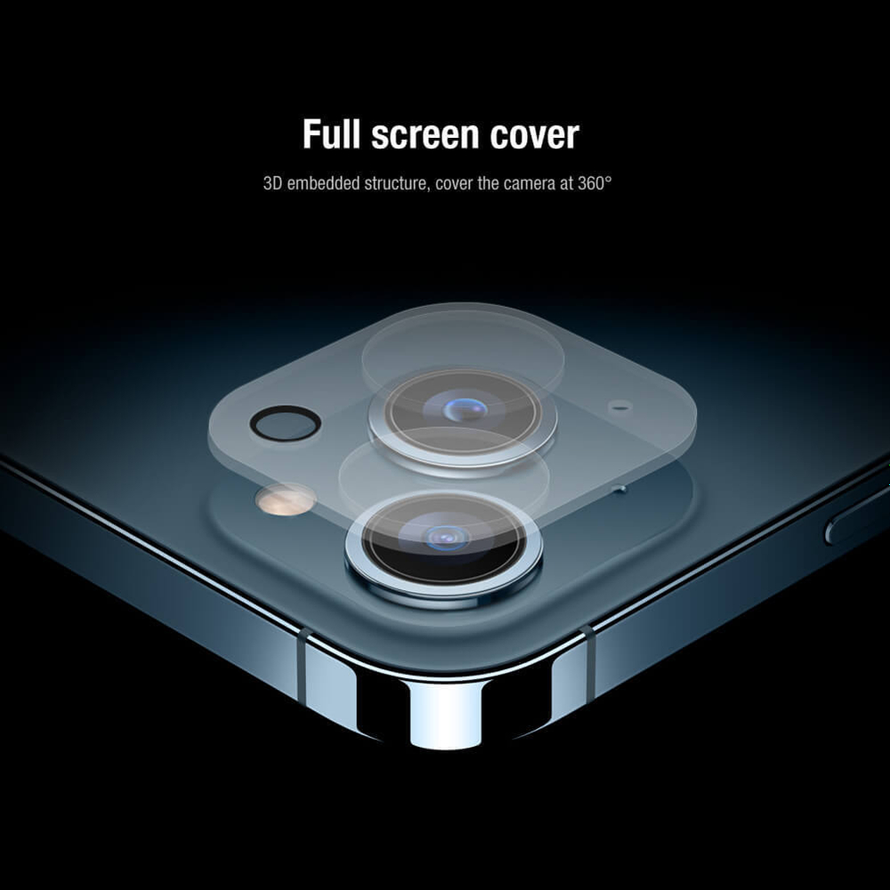 Защитное стекло на экран и основную камеру Nillkin 2-in-1 HD  для  iPhone 14