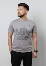 Футболка ALMATY MS LIGHT GREY