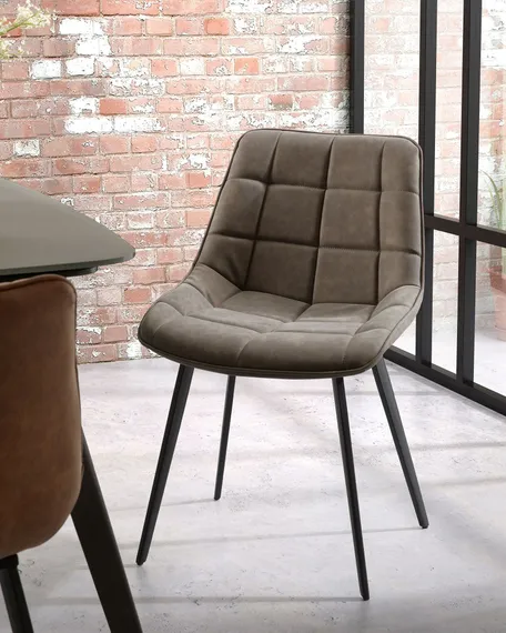 Стул Adah бежево-серый