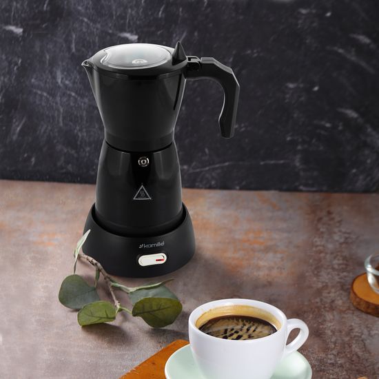 Кофеварка гейзерная электрическая Kamille КМ-2601