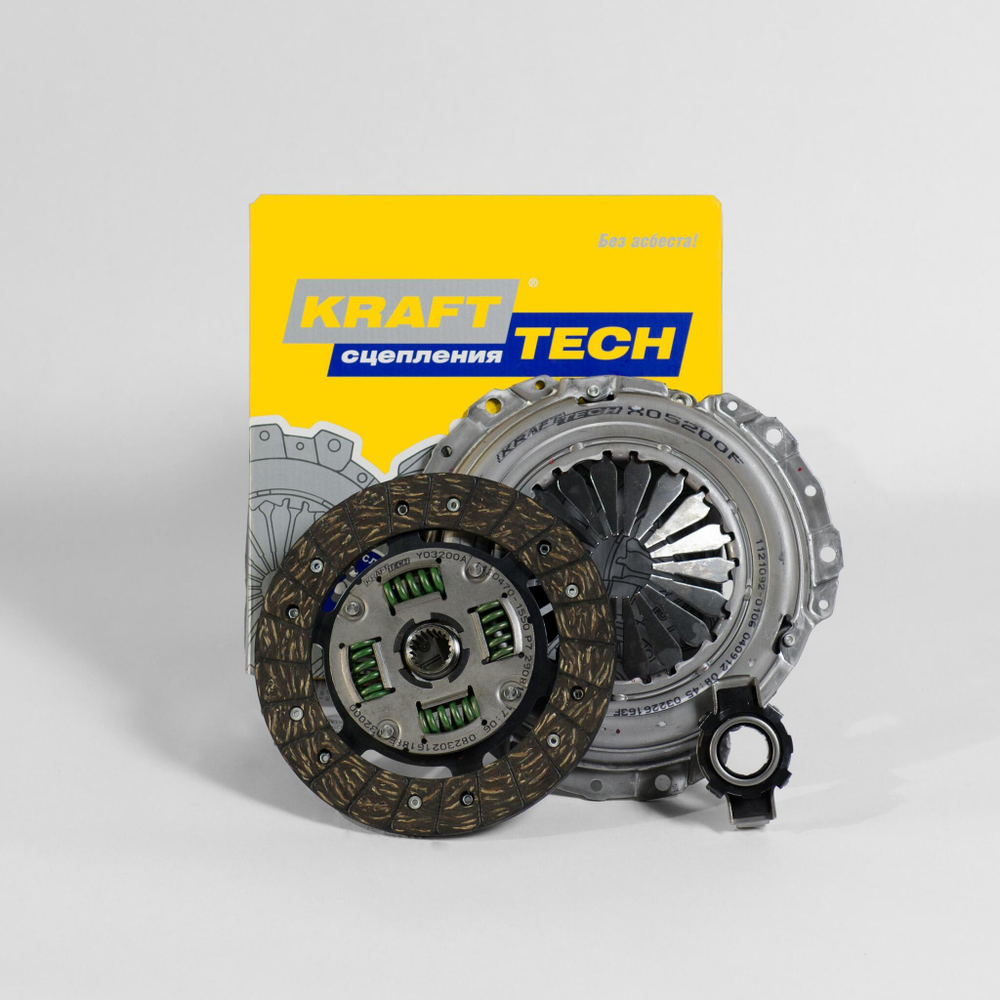 Сцепление для ВАЗ 1118 Калина, 2170, 2190 Krafttech