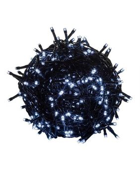 Гирлянда 500 led ХОЛОДНЫЙ 40м; тёмно-зелёный провод