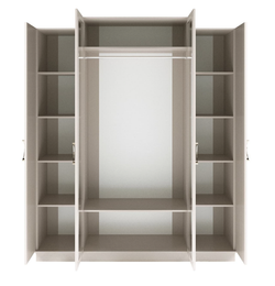 Шкаф 4-х дв "Каталина" Сатин