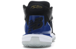 New Balance Kawhi 1 non-slip wear-resistant mid-top retro basketball shoes men's blue and black