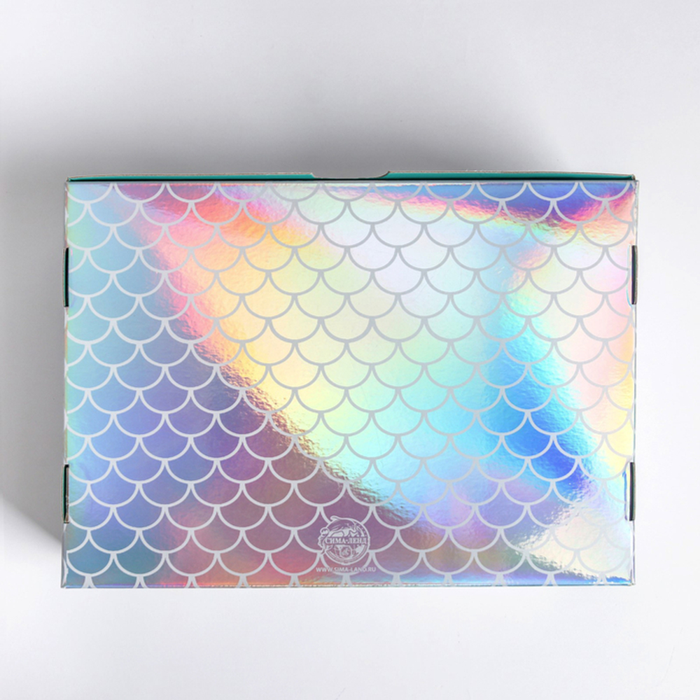 Складная коробка «My sweet Mermaid», 30,5 × 22 × 9,5 см