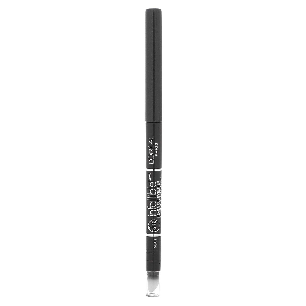 L'Oréal, Infallible, Never Fail ™, механическая подводка для глаз, оригинальный, грифель 521, 240 мг (0,008 унции)