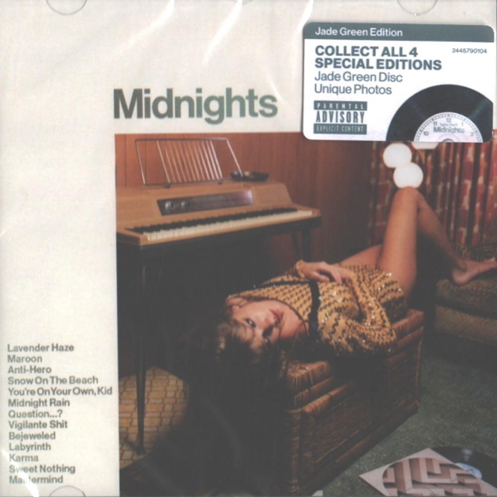 Taylor Swift / Midnights (Jade Green Edition)(CD)