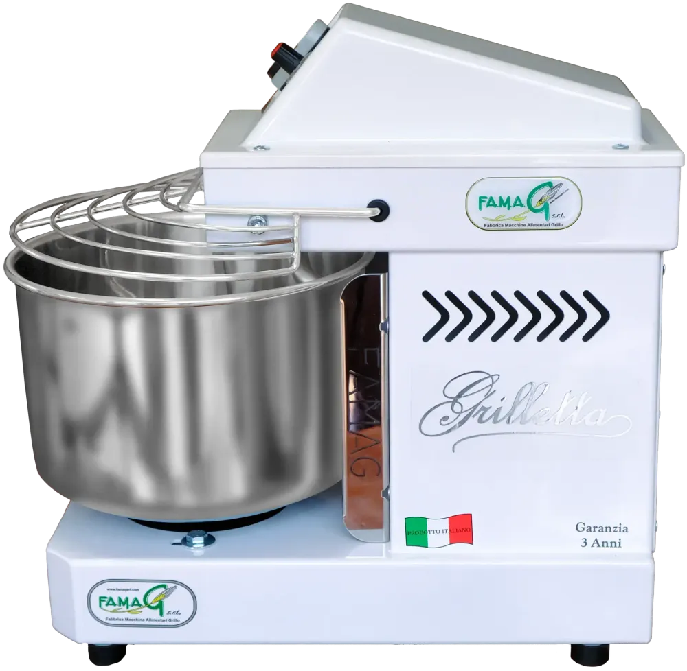 Тестомес спиральный с крюком Famag Grilletta IM5 на 5 кг теста, 10 скоростей