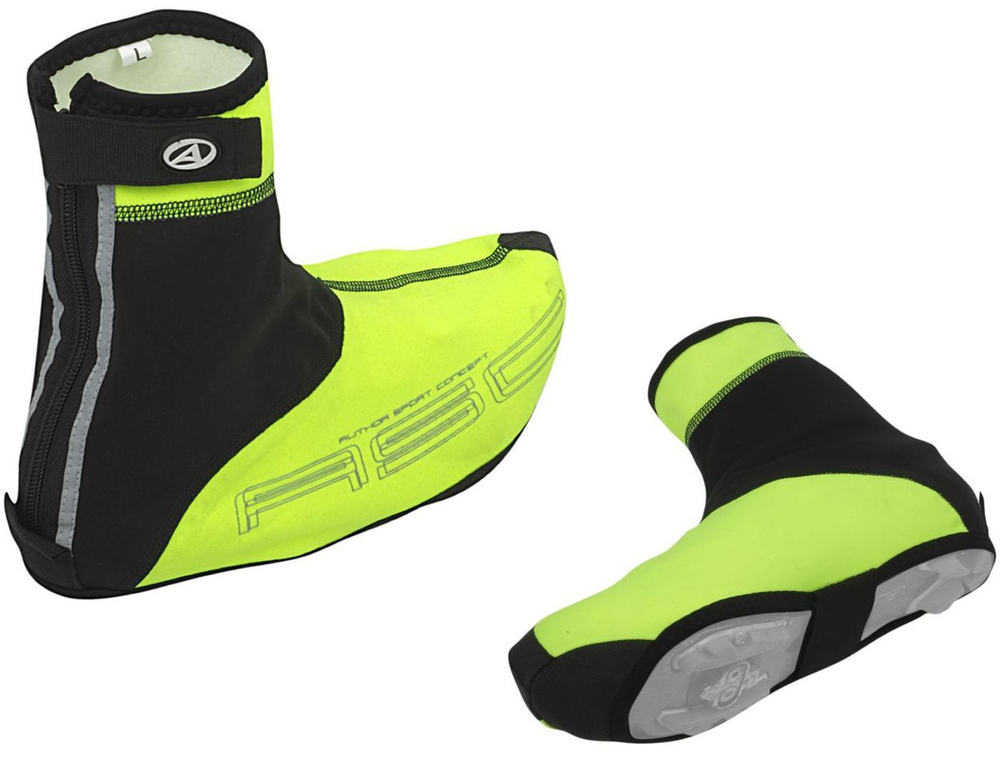 Защита обуви WinterProof M р-р 40-42 (5) неоново-желто-черная AUTHOR