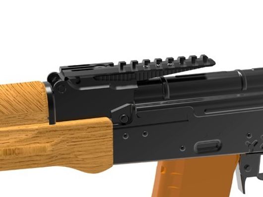 Кронштейн Кочевник 3 с планкой Вивера для АК Сайга Вепрь