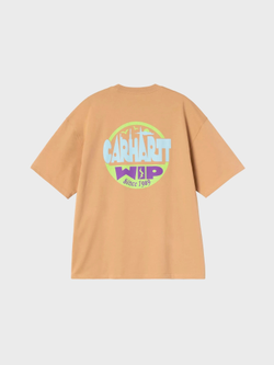 Футболка Carhartt WIP Luggage Label Dusty H Brown