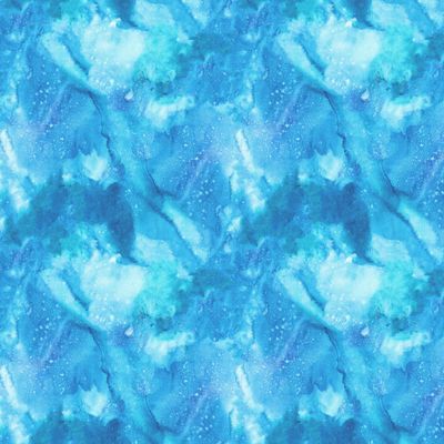 Акварельные ярко-голубые разводы