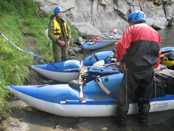 Надувной катамаран Север