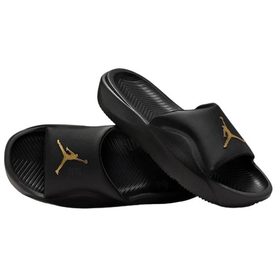 Jordan Franchise Slide 'Black Metallic Gold'
