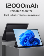 15.6" Портативный монитор VCHANCE FHD IPS 1920x1080, 60 Гц