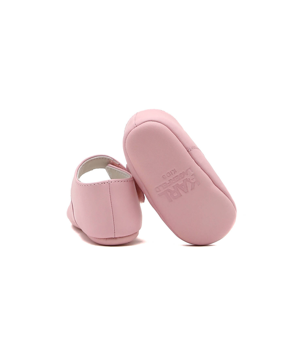 Кожаные пинетки Karl Lagerfeld Kids - розовый(Z99016)