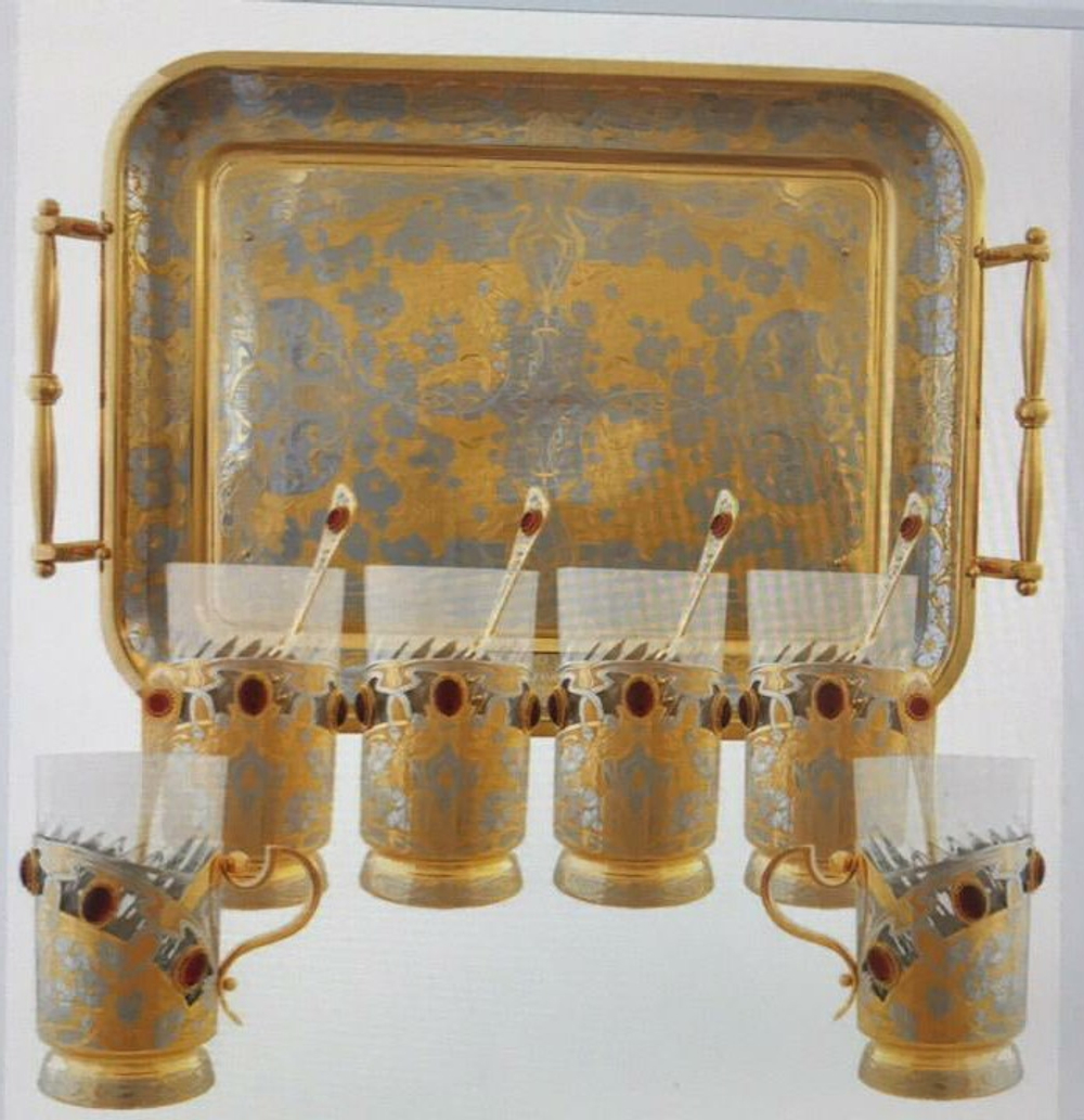 Набор чайный "Роскошный рубин" на 6 персон