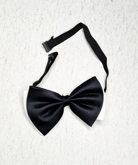 Галстук бабочка классика, лайм глянец