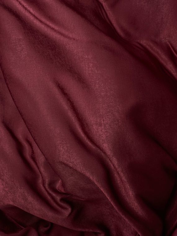 Шелк искусственный &quot;эффект бархата&quot;, арт. 2283, Китай, бургунди