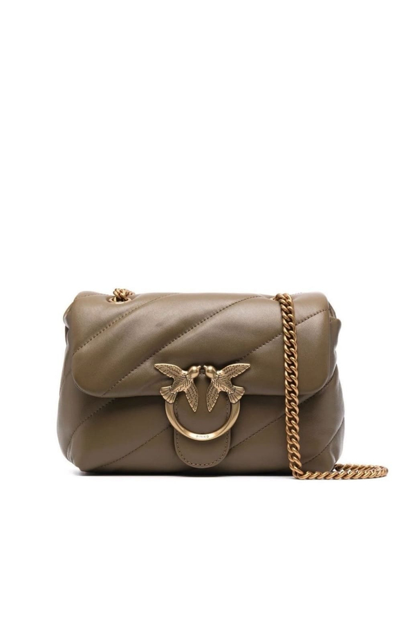 MINI LOVE BAG PUFF MAXI QUILT – olive