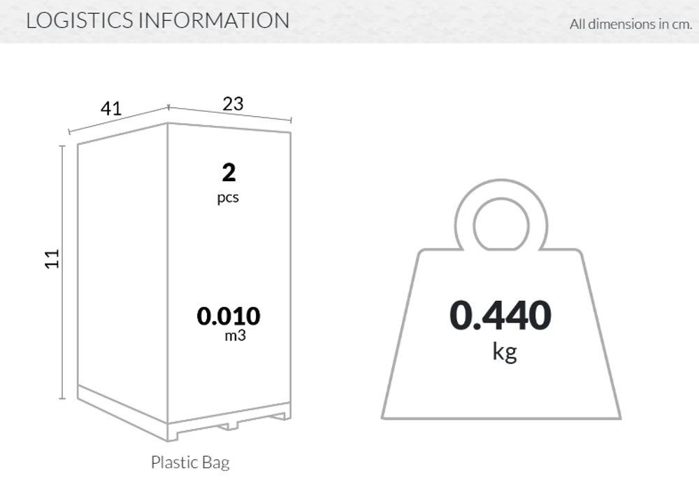Подушка-подголовник для шезлонга Siesta Contract Slim, темно-серый