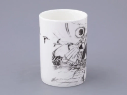 Бокал с крышкой в подарочной упаковке, форма Top. рисунок Путь на Север, арт. 81.32934.00.1