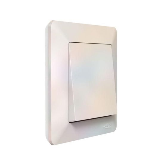 Рамка 1-м AtlasDesign Air жемчуж./дым. бел. SE ATN220401