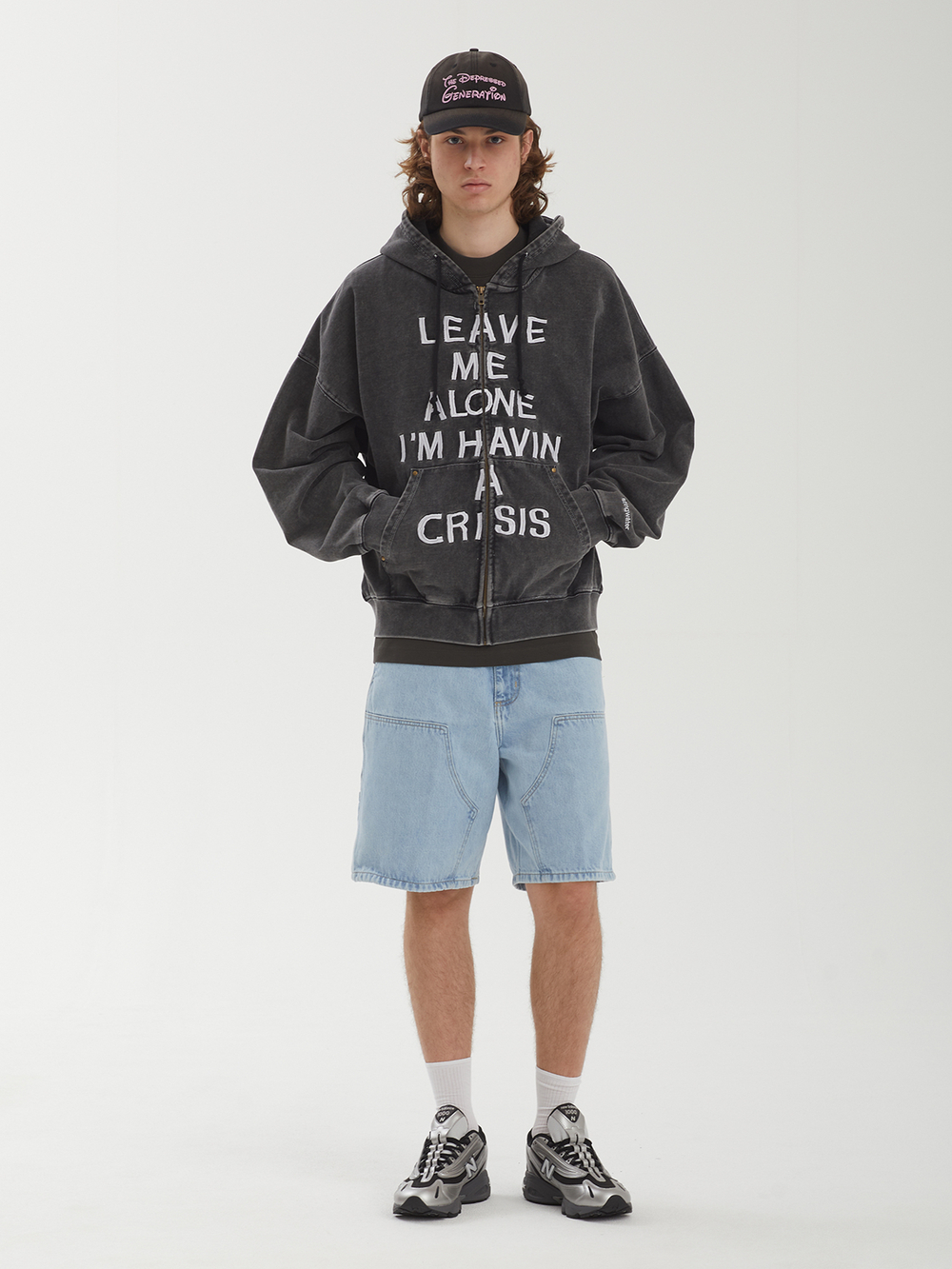 Мужская Толстовка Crisis Zip Up