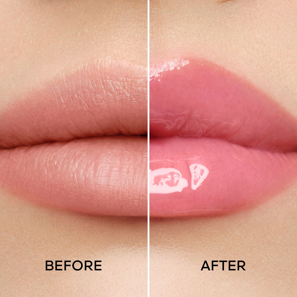 GUERLAIN KissKiss Bee Glow Oil - Блеск для губ с медом оттенок 258 Rose Glow, 9 ml