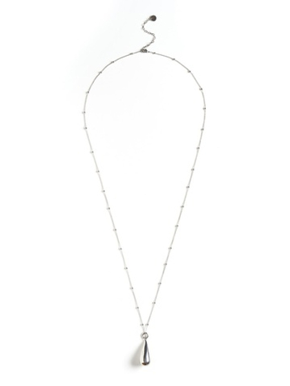 Цепь "Drop" Silver на цепи с шариками