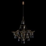 Люстра Lucciola 1E matt gold