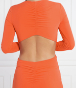 Платье Patrizia Pepe - оранжевый(8A1190 J113)