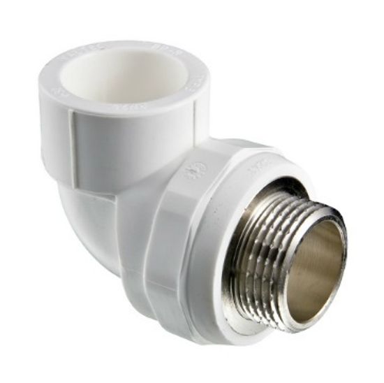 Угольник комбинированный Valtec 20х3/4" НР с наружной резьбой полипропиленовый (VTp.753.0.02005)