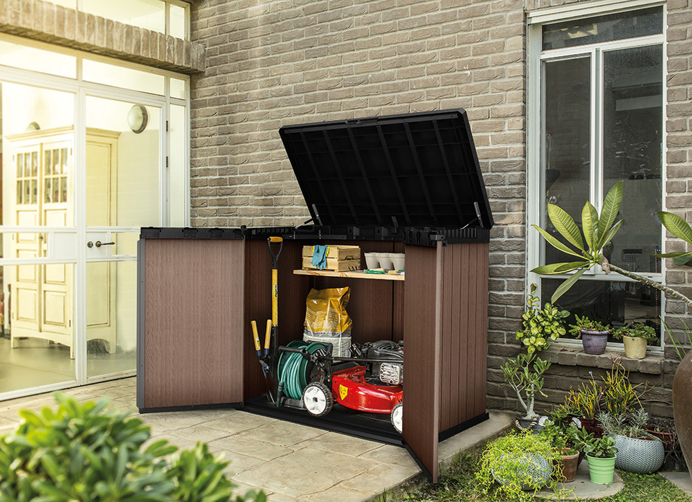 Ящик пластиковый Keter Darwin 1150 л brown