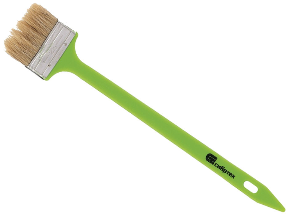 Кисть радиаторная "СИБРТЕХ" 2" 50мм натуральная щетина, (12/300)