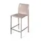 Стул полубарный Rolf, кожа капучино