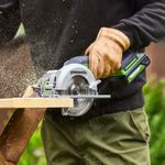 Циркулярная мини пила аккумуляторная Greenworks G24MCS Арт. 1501207, 24V, бесщеточная, без АКБ и ЗУ