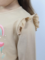 022-03-5 Комплект для девочки (джемпер+ лосины)