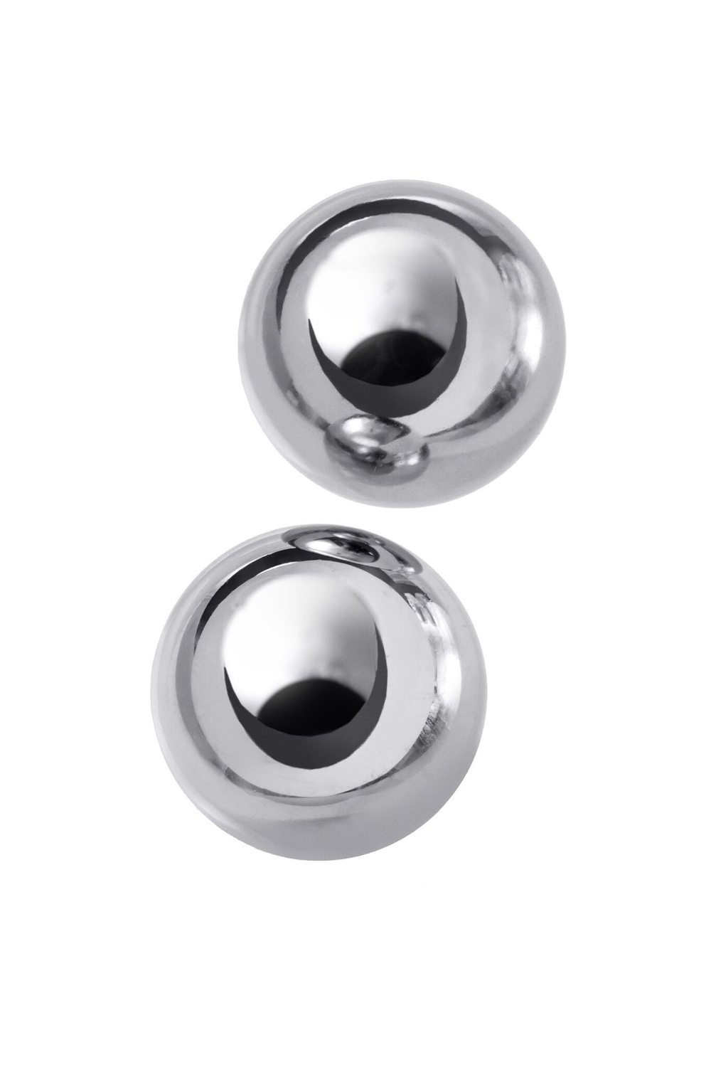 Металлические вагинальные шарики для тренировки интимных мышц (Цвет: серебристый)