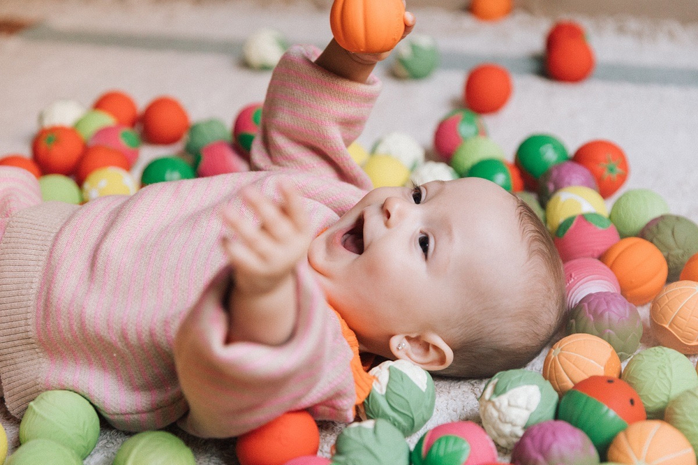 Набор тактильных мини-мячиков «Фруктовый салат»