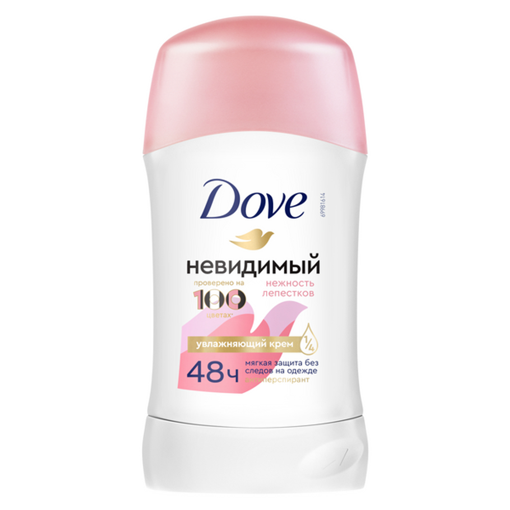 Dove Дез. СТИК Нежность лепестков (Невидимый) 40мл. *6*