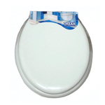 Мягкая крышка-сиденье для унитаза "VANNA LUX" цвет белый