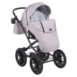 Детская коляска Adamex Chantal Retro 3 в 1 C202 (св.серый )
