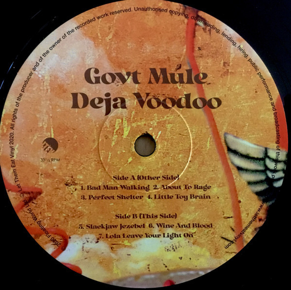 Gov't Mule / Deja Voodoo (2LP)