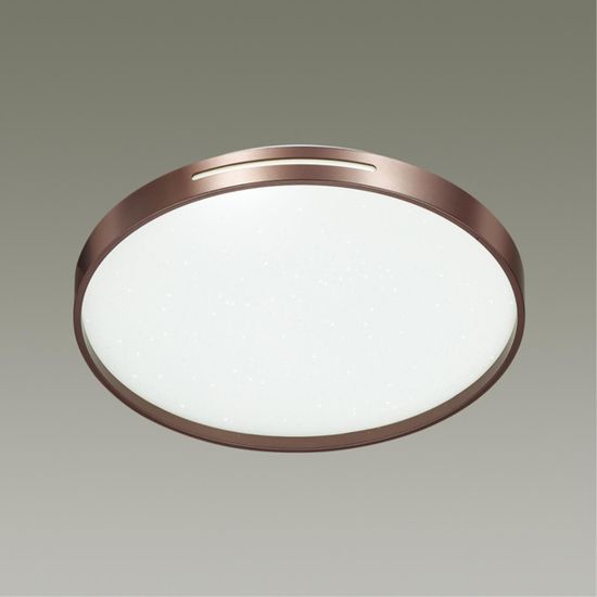 2075/DL PALE SN 000 Светильник пластик/белый/коричневый LED 48Вт 3000-6300K D390 IP43 пульт ДУ GETA COFFEE