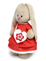 Зайка Ми в платье и сумочкой-серд. (малый) StS-634