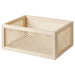 IKEA VÄLTNING  (ИКЕА ВÄЛТНИНГ)  -  Контейнер, натуральный, 25x35x15 см